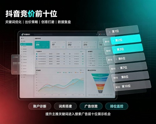 冷水江抖音搜索竞价
